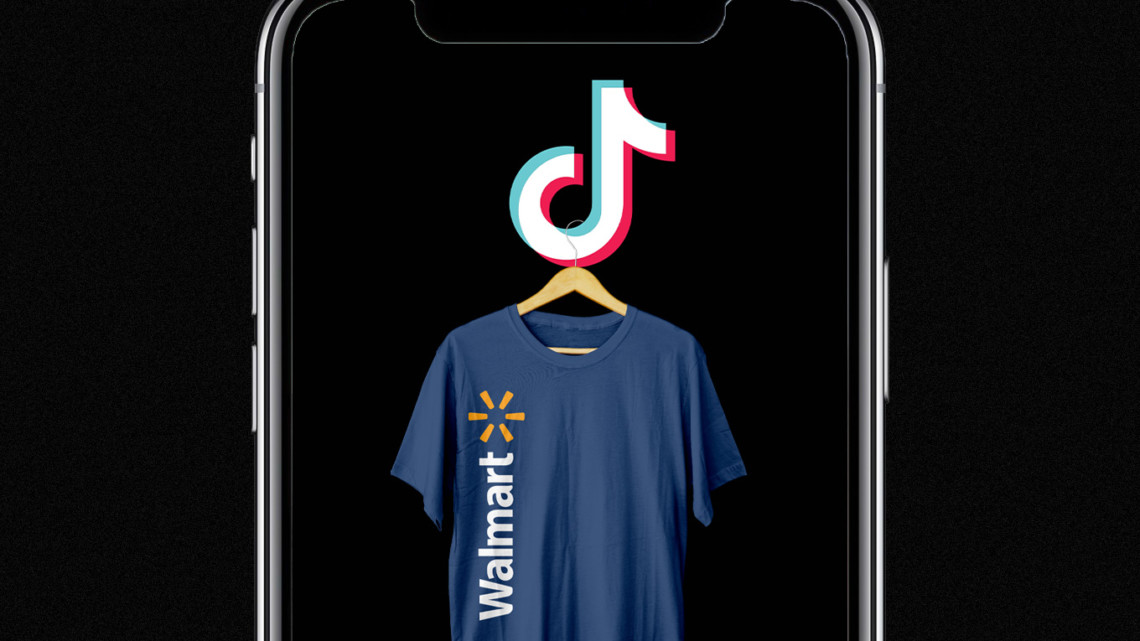 walmart selling clothes tiktok content 2020