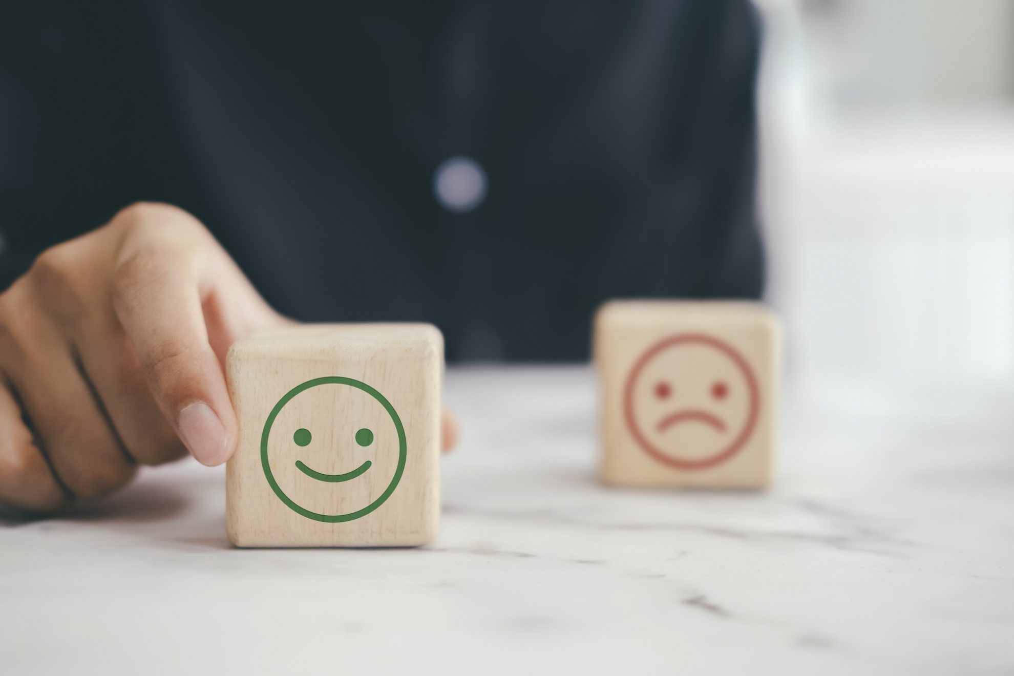 customer service experience and satisfaction survey concept